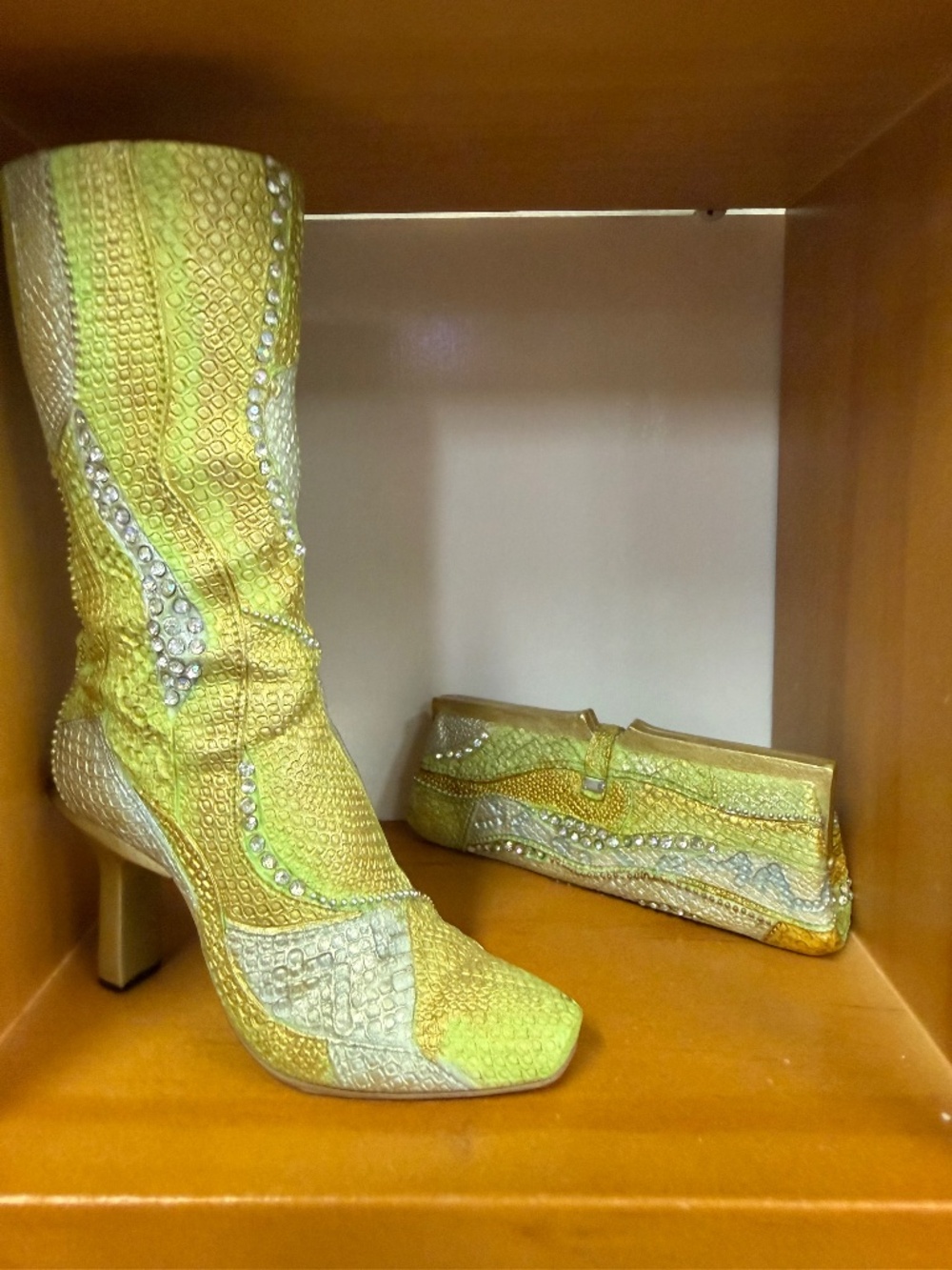 Just the Right Shoe Figurine- Perfectly Python Set- EJ594